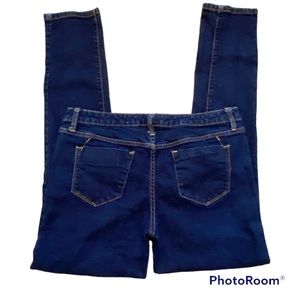 Mossimo Modern Skinny Mid Rise Dark Wash Jeans Size 8R